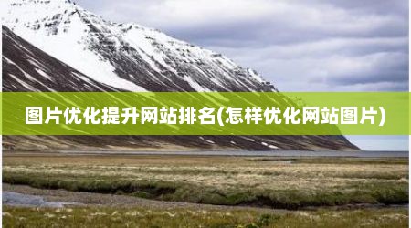 图片优化提升网站排名(怎样优化网站图片)