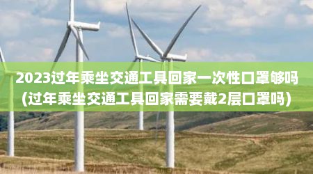 2023过年乘坐交通工具回家一次性口罩够吗(过年乘坐交通工具回家需要戴2层口罩吗)