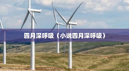 四月深呼吸（小说四月深呼吸）