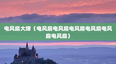 电风扇大婶（电风扇电风扇电风扇电风扇电风扇电风扇）