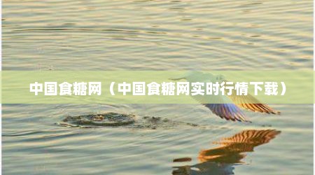 中国食糖网（中国食糖网实时行情下载）