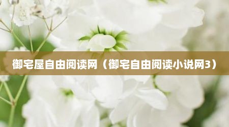 御宅屋自由阅读网（御宅自由阅读小说网3）