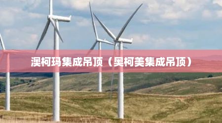 澳柯玛集成吊顶（奥柯美集成吊顶）
