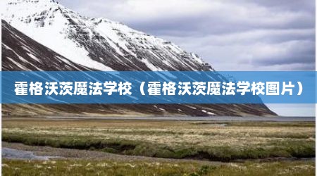 霍格沃茨魔法学校（霍格沃茨魔法学校图片）