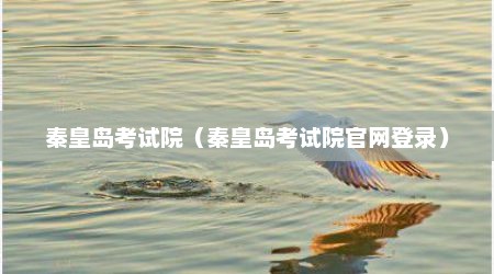 秦皇岛考试院（秦皇岛考试院官网登录）