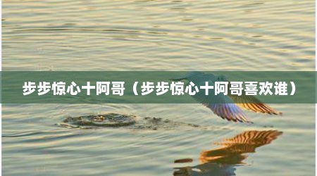 步步惊心十阿哥（步步惊心十阿哥喜欢谁）